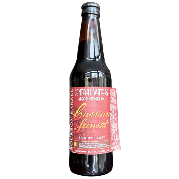 Central Waters - Brewer's Reserve Cassian Sunset (2018) – barrel aged stout van Central Waters, blik 35,5 cl