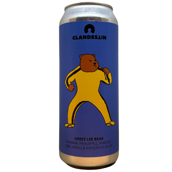 Clandestin - Greez Lee Bear – smoothie sour van Clandestin, 50 cl