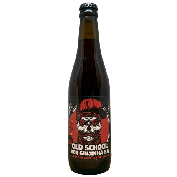 De Meester - Old School #4 - Ginjinha Barrel Aged – barrel aged barleywine van De Meester, 33 cl