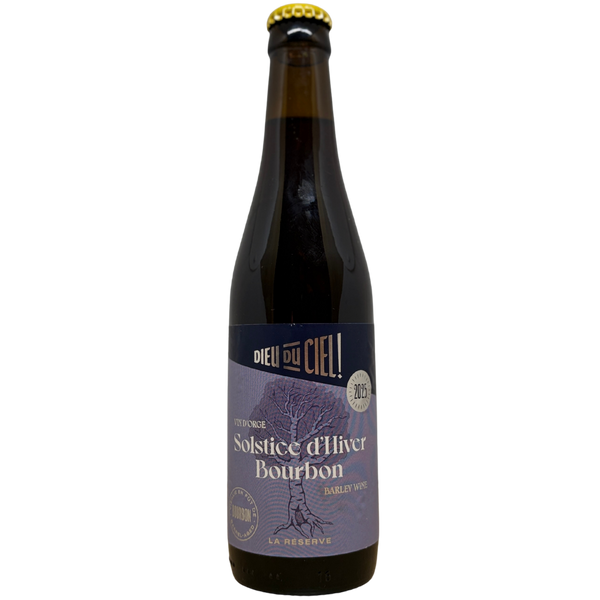 Brasserie Dieu du Ciel! - Solstice d'Hiver Bourbon – barrel aged barleywine van Brasserie Dieu du Ciel!, 33 cl