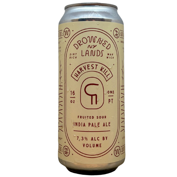 The Drowned Lands - Harvest Kill – Sour IPA van The Drowned Lands, blik 47,3 cl