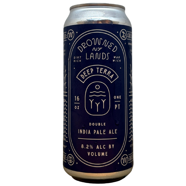 The Drowned Lands - Deep Terra – Double IPA van The Drowned Lands, blik 47,3 cl