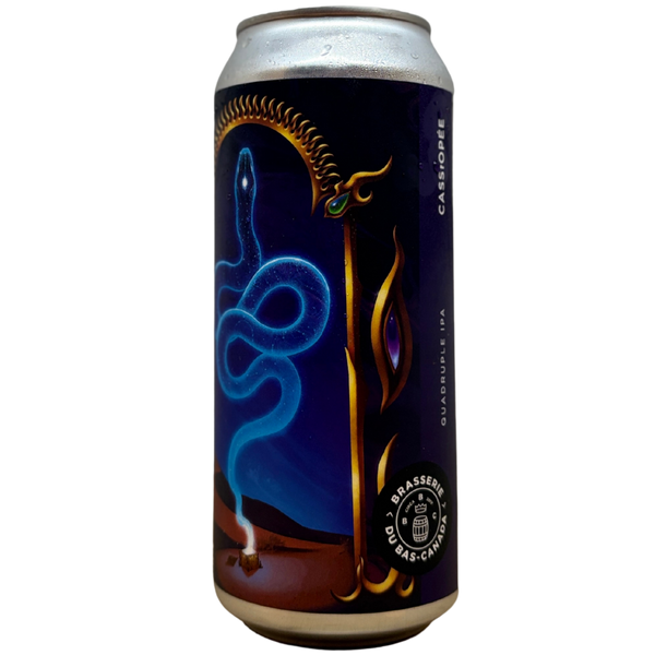 Brasserie Du Bas - Cassiopée – Quadruple IPA van Brasserie Du Bas, blik 47,3 cl