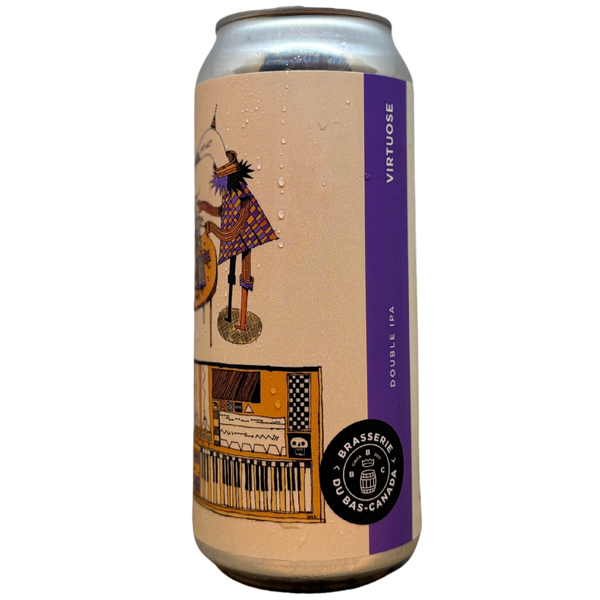 Brasserie Du Bas x Autodidact - Virtuose – Double IPA van Brasserie Du Bas, blik 47,3 cl