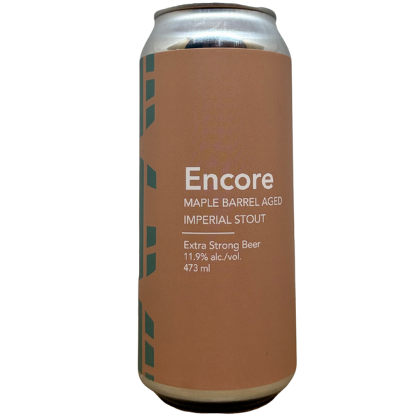 Fine Balance - Encore Maple Barrel Aged – barrel aged stout van Fine Balance, blik 47,3 cl