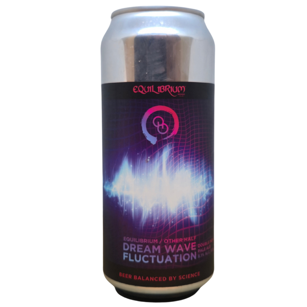 Equilibrium x Other Half - Dream Wave Fluctuation – Double IPA van Equilibrium, blik 47,3 cl