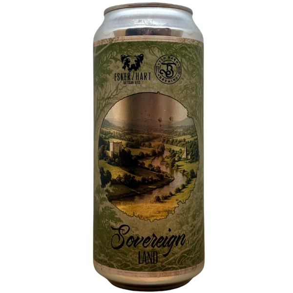 Esker Hart x Tin Barn - Sovereign Land – Triple IPA van Esker Hart, blik 47,3 cl