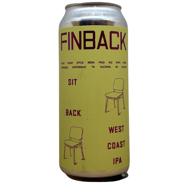 Finback - Sit Back – West Coast IPA van Finback, blik 47,3 cl
