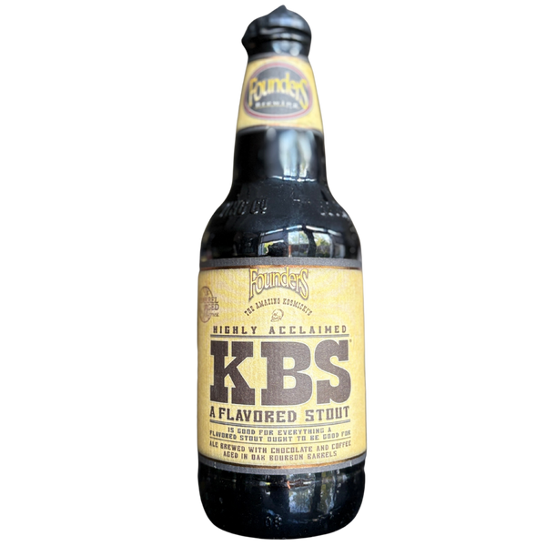Founders - Kentucky Breakfast Stout (KBS) (2018) – barrel aged stout van Founders, blik 35,5 cl