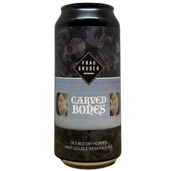 Fraugruber - Carved Bones – Double IPA van Fraugruber, blik 44 cl