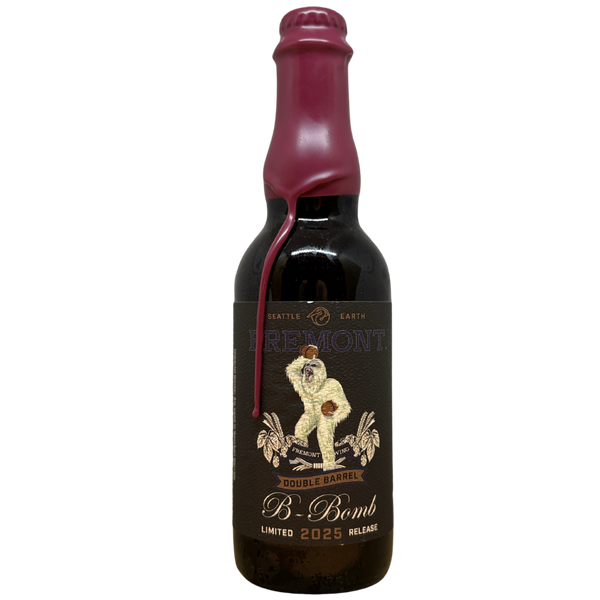 Fremont - Double Barrel B-Bomb (2025) – barrel aged winter ale van Fremont, fles 37,5 cl