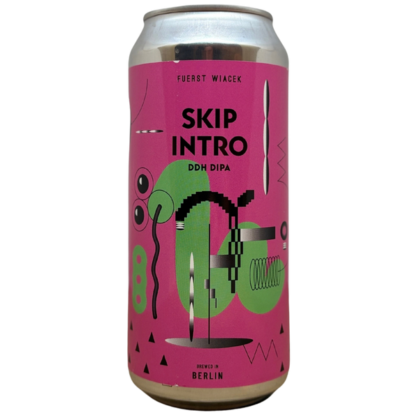 Fuerst Wiacek - Skip Intro (2026) – Double IPA van Fuerst Wiacek, blik 44 cl