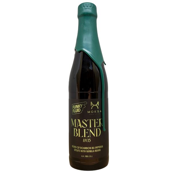 Funky Fluid x Moksa - Master Blend #05 – barrel aged stout van Funky Fluid, 33 cl