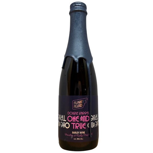 Funky Fluid - Double Barrel One And True – barrel aged barleywine van Funky Fluid, fles 37,5 cl
