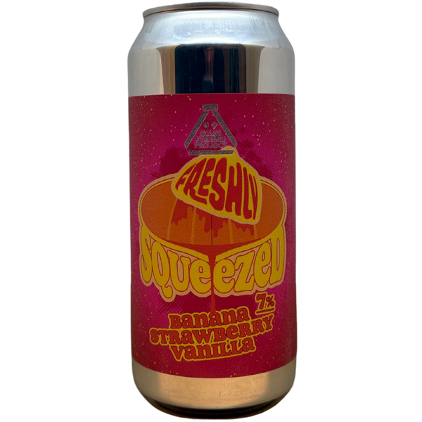 Glass Pyramid - Freshly Squeezed: Strawberry, Banana, Vanilla – smoothie sour van Glass Pyramid, blik 44 cl