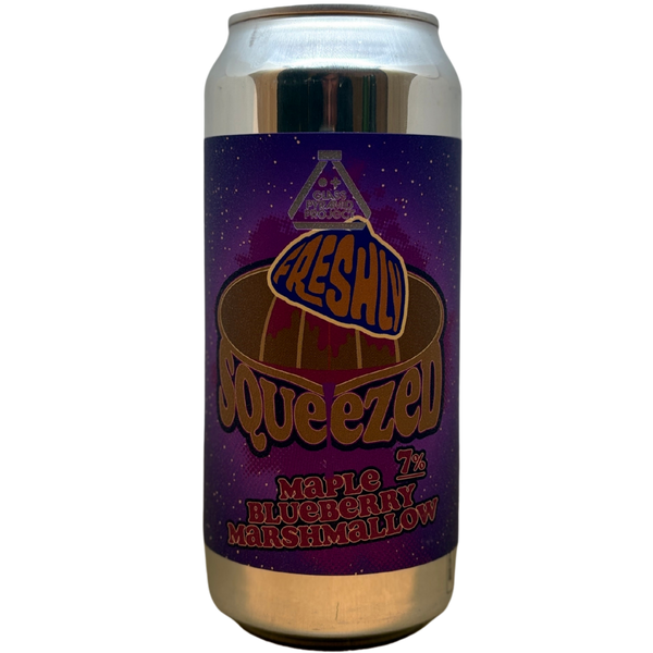 Glass Pyramid - Freshly Squeezed: Maple, Blueberry, Marshmallow – smoothie sour van Glass Pyramid, blik 44 cl