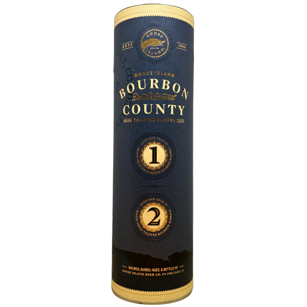 Goose Island - Bourbon County Double Barrel Brand Toasted Barrel Stout (2021) – barrel aged stout van Goose Island, 50 cl