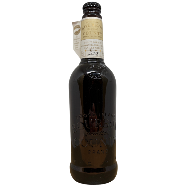 Goose Island - Bourbon County Brand Vanilla Stout (2018) – barrel aged stout van Goose Island, 50 cl