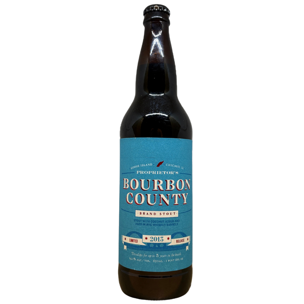 Goose Island - Proprietor's Bourbon County Brand Stout (2013) – barrel aged stout van Goose Island, fles 65 cl