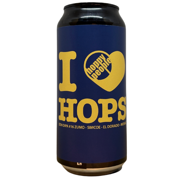 Hoppy People - I Love Hops #16 – Double IPA van Hoppy People, blik 44 cl