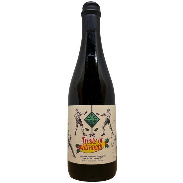 Icarus - Barrel Aged Treats Of Strength – barrel aged stout van Icarus, 50 cl
