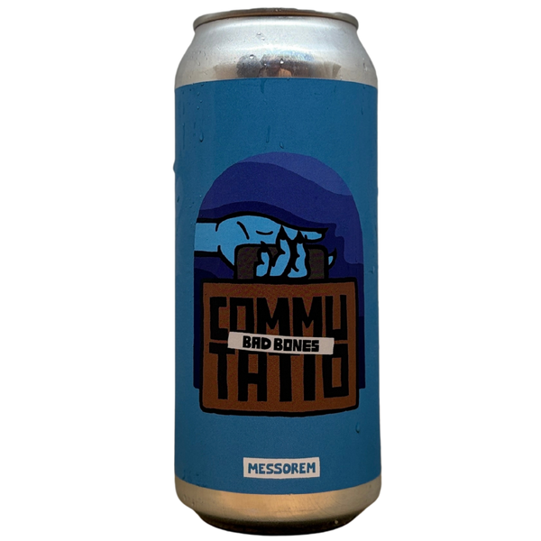 Messorem x Bad Bones - Commutatio : Bad Bones – IPA van Messorem, blik 47,3 cl