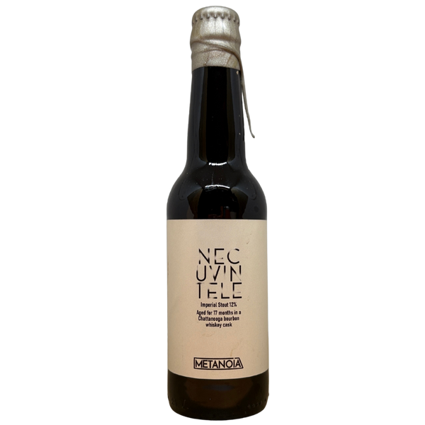 Metanoia - Necuvintele - Chattanooga BBA – barrel aged stout van Metanoia, 33 cl