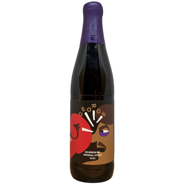 Mikkeller - George Bourbon BA – barrel aged stout van Mikkeller, 50 cl