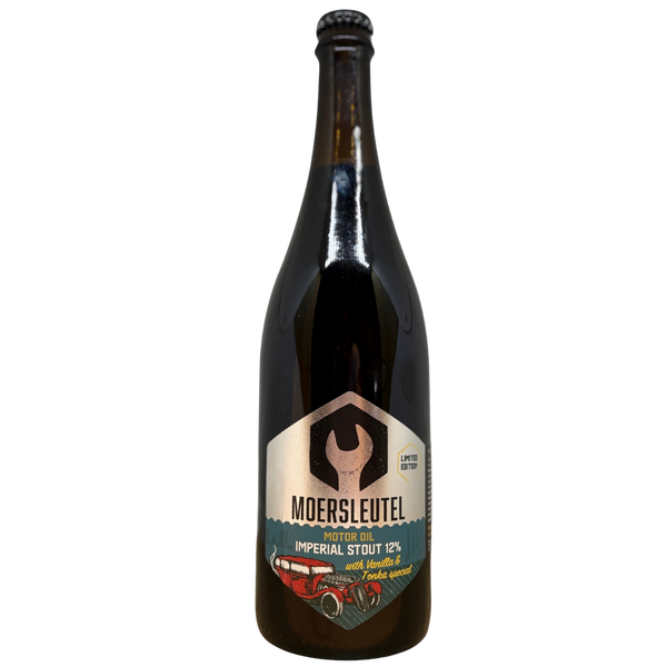 Moersleutel - Motor Oil Vanilla & Tonka Special (75cl) – stout van Moersleutel, fles 75 cl