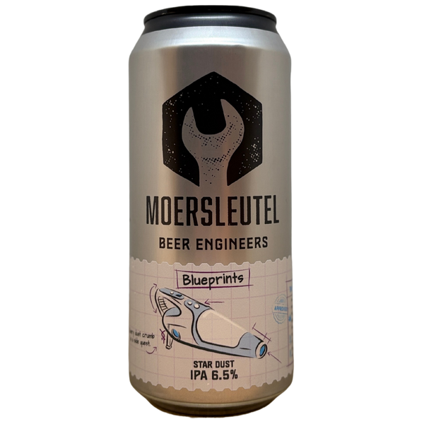 Moersleutel - Blueprints: Star Dust – IPA van Moersleutel, blik 44 cl