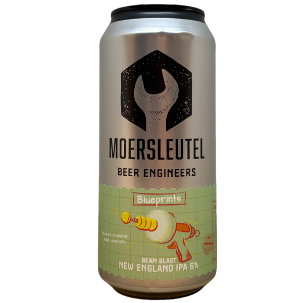 Moersleutel - Blueprints: Beam Blast – IPA van Moersleutel, blik 44 cl