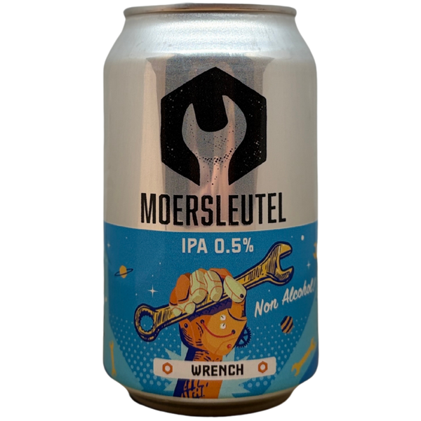 Moersleutel - Non Alcoholic Wrench – alcoholvrij bier van Moersleutel, 33 cl