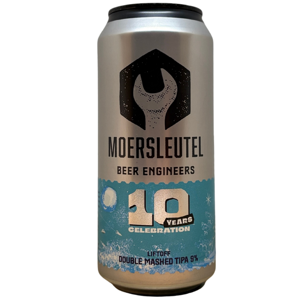 Moersleutel - 10 Years: Liftoff – Triple IPA van Moersleutel, blik 44 cl