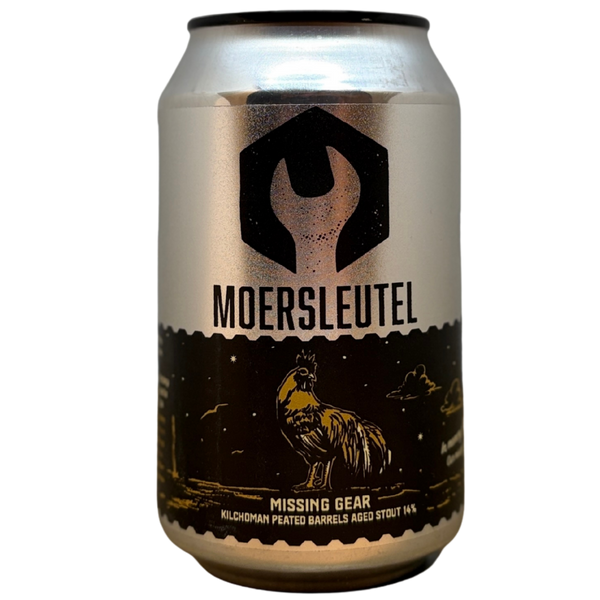 Moersleutel - Missing Gear – barrel aged stout van Moersleutel, 33 cl