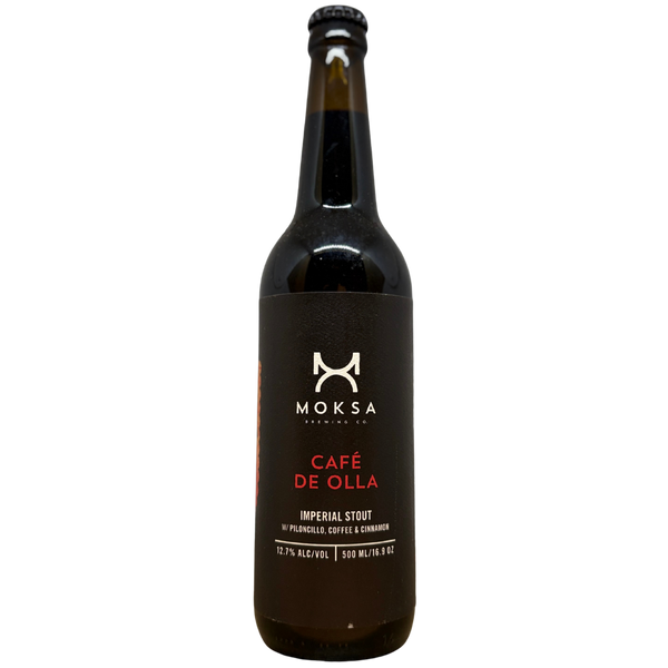 Moksa - Café De Olla – stout van Moksa, 50 cl