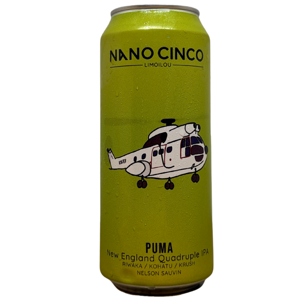 Nano Cinco - Puma – Quadruple IPA van Nano Cinco, blik 47,3 cl