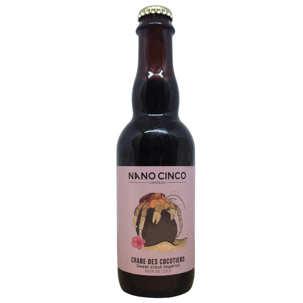 Nano Cinco - Crabe Des Cocotiers – stout van Nano Cinco, fles 37,5 cl