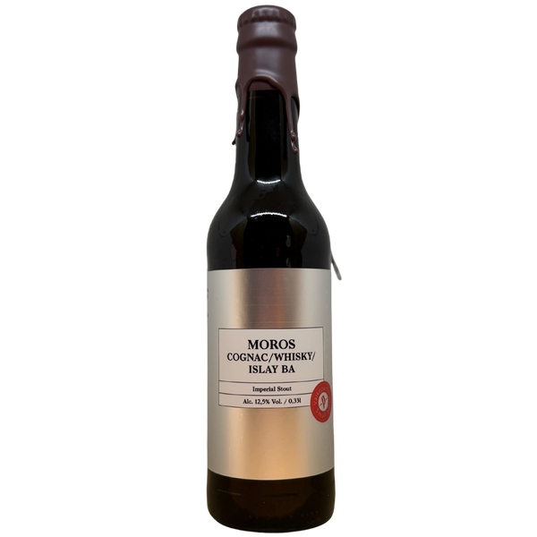 Pühaste - Moros - Cognac/Whisky/Islay BA (Silver Series) – barrel aged stout van Pühaste, 33 cl