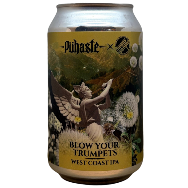 Pühaste x Hoppy People - Blow Your Trumpets – West Coast IPA van Pühaste, 33 cl
