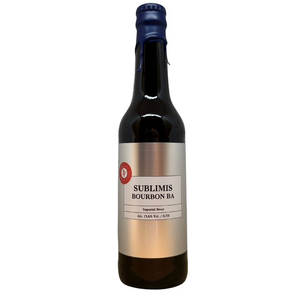 Pühaste - Sublimis - Bourbon BA (Silver Series) – barrel aged stout van Pühaste, 33 cl