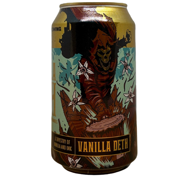 Revolution - Vanilla Deth (2025) – barrel aged stout van Revolution, blik 35,5 cl