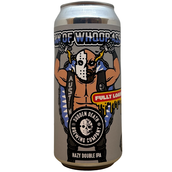 Sudden Death - Can Of Whoop-Ass – Double IPA van Sudden Death, blik 44 cl