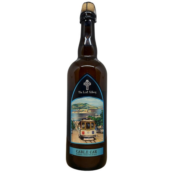 The Lost Abbey - Cable Car Ale (2020) – barrel aged wild ale van The Lost Abbey, fles 75 cl