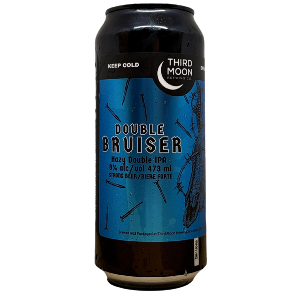 Third Moon - Double Bruiser – Double IPA van Third Moon, blik 47,3 cl