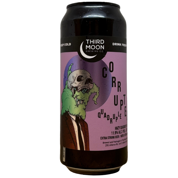 Third Moon - Quadruple Corrupted – Quadruple IPA van Third Moon, blik 47,3 cl