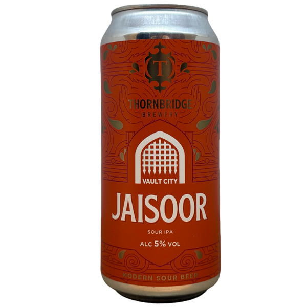 Vault City x Thornbridge - Jaisoor – Sour IPA van Vault City, blik 44 cl