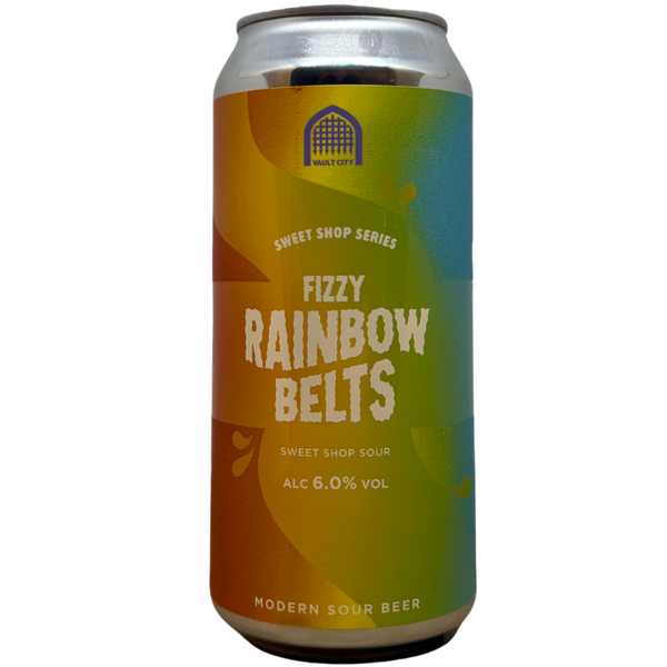 Vault City - Fizzy Rainbow Belts – sour van Vault City, blik 44 cl