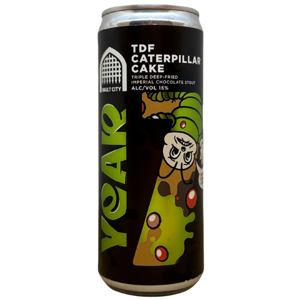 Vault City - Year 7 - TDF Caterpillar Cake – stout van Vault City, 33 cl