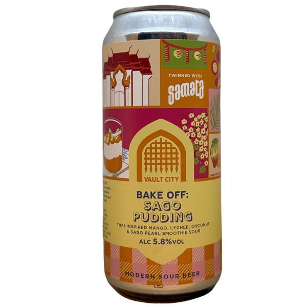 Vault City x Samata - Bake-Off: Sago Pudding – smoothie sour van Vault City, blik 44 cl