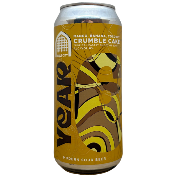Vault City - Year 6 - Mango Banana Coconut Crumble Cake – smoothie sour van Vault City, blik 44 cl